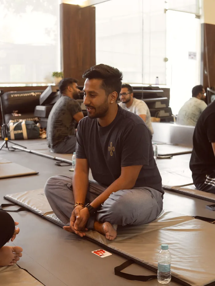 One to one - a Sabrr breathwork session in Delhi