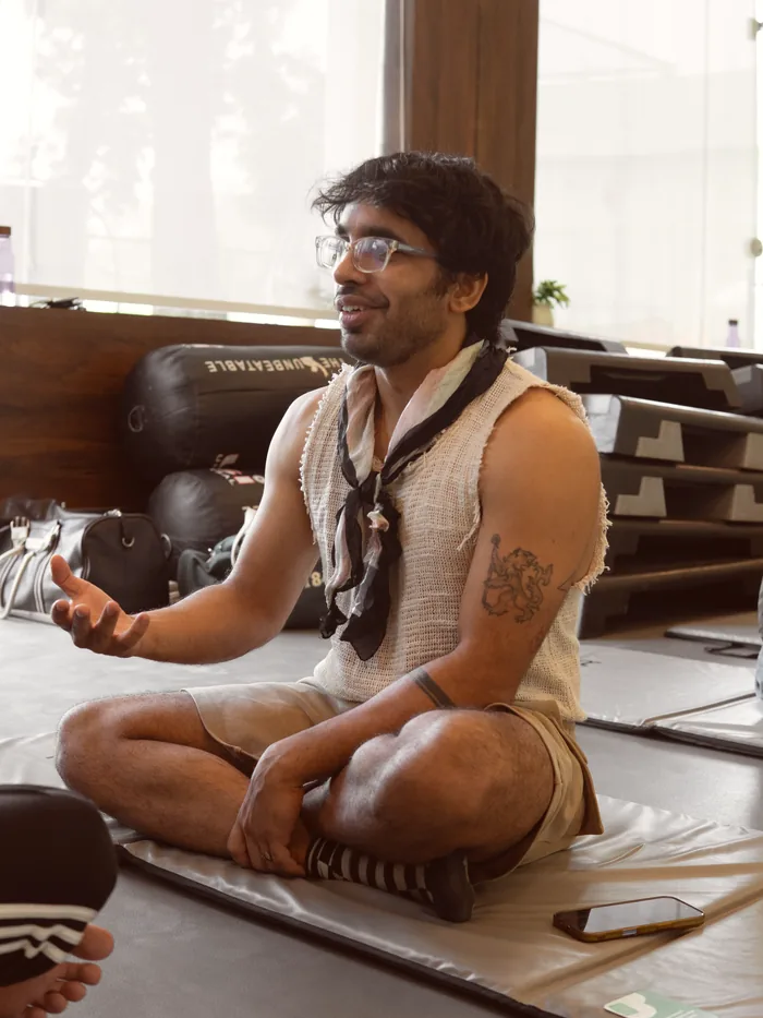 Settled - a Sabrr breathwork session in Delhi