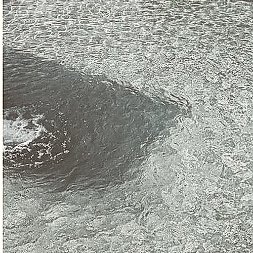 A clear pool with a stone water feature